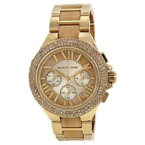 Michael Kors Gold Glitz Camille Watch